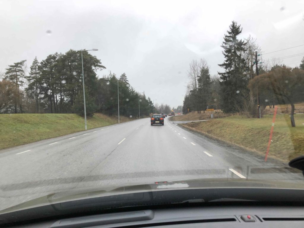 Landsvägskörning
